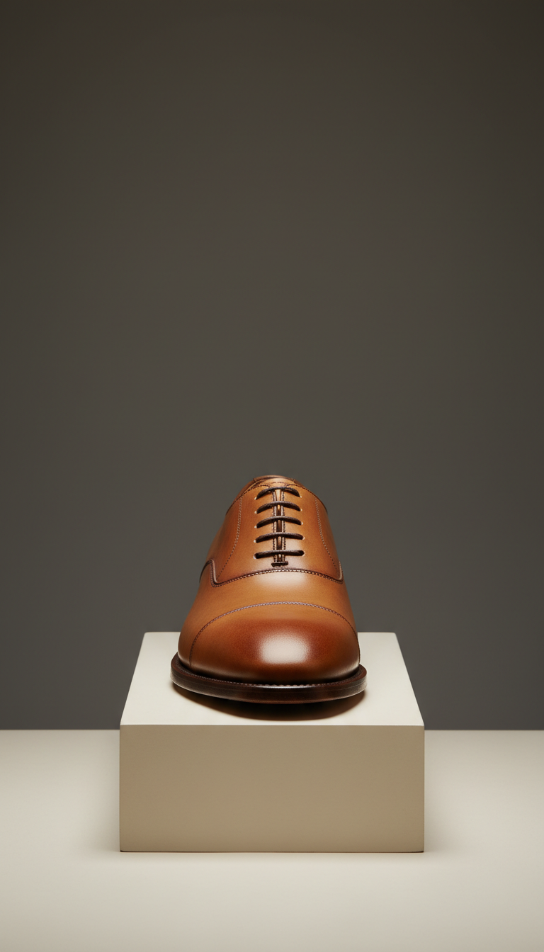Tuscan Tan Cap-Toe Oxford