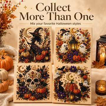 Pearl Bead Art Kit – DIY Halloween Craft