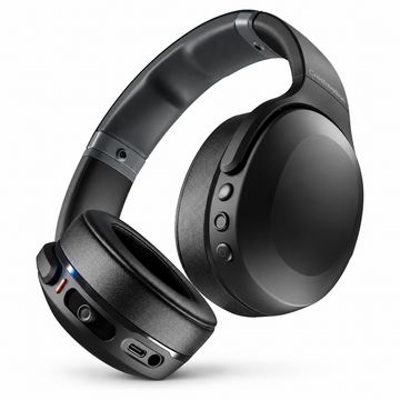 Crestavellion Wireless Over-Ear Headphones – Adjustable Deep Bass, 40H Battery, Bluetooth & Foldable Design
